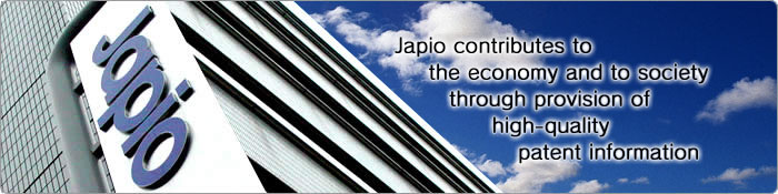 Japio contributes to the economy and to society through provision of high-quality patent information